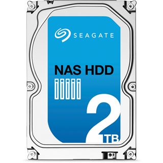 2TB Seagate NAS HDD ST2000VN000 64MB 3.5" (8.9cm) SATA 6Gb/s