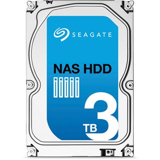 3TB Seagate NAS HDD ST3000VN000 64MB 3.5" (8.9cm) SATA 6Gb/s