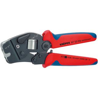 Aderendh&uuml;lsenzange L.190mm 0,08-16mm2 KNIPEX m.2Komp.-H&uuml;llen