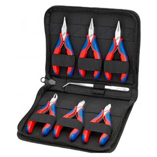 Elektronikzangenset 7tlg. i.Etui KNIPEX