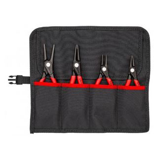 Sicherungsringzangensatz 4tlg. i.Rolltasche KNIPEX