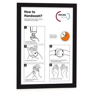 Magnetrahmen DIN A4 schwarz