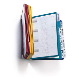 Sichttafel-Wandhalter m.20 Sichttafeln Kompl.Set