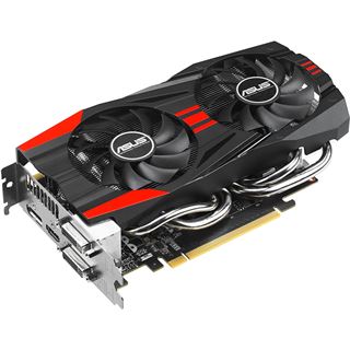 2GB Asus GeForce GTX 760 DirectCU II OC Aktiv PCIe 3.0 x16 (Retail)