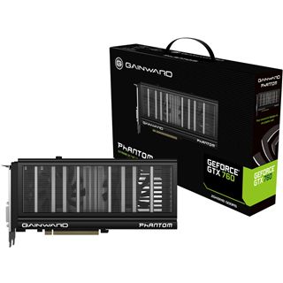 2GB Gainward GeForce GTX 760 Phantom Aktiv PCIe 3.0 x16 (Retail)