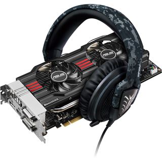 2GB Asus GeForce GTX 770 DirectCU II OC Echelon Bundle Aktiv PCIe 3.0