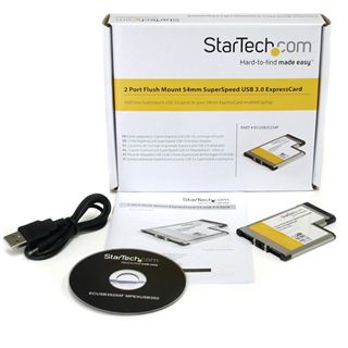 Startech ECUSB3S254F 2 Port Express Card 54 retail