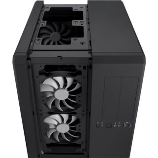 Corsair Carbide Air 540 mit Sichtfenster Wuerfel ohne Netzteil schwarz