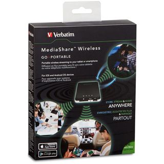 Verbatim MediaShare Wireless Portable Streaming Device ohne