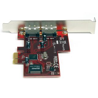 Startech eSATA Controller 2 Port PCIe 2.0 x1 Low Profile retail