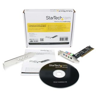 Startech 4.1 Soundkarte AC97 Audio Effekt PCI
