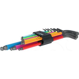 Wera Winkelschraubendrehersatz 6KT 9-tlg. SW1,5-10mm Farbcodierung im
