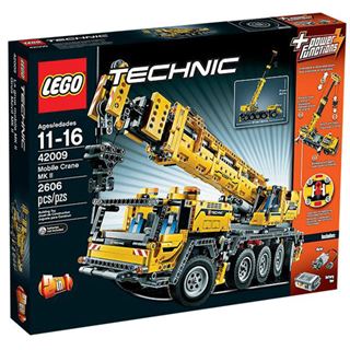 Lego 42009 Technic Baustelle Mobiler Schwerlastkran