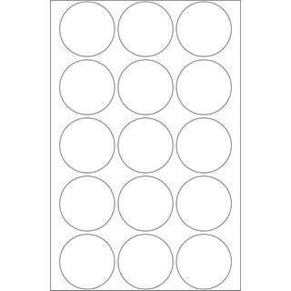 Herma 2270 rund Vielzwecketiketten 3.2x3.2 cm (32 Blatt (480
