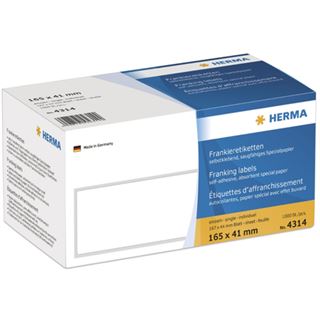 Herma 4314 selbstklebend Frankieretiketten 16.5x4.1 cm (1000