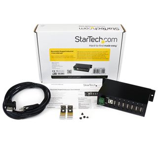 Startech ST7200USBM 7-port USB 2.0 extern ohne Netzteil schwarz