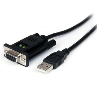 (&euro;44,90*/1m) 1.00m Startech Nullmodem Adapterkabel USB 2.0 USB A