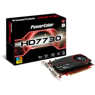 2GB PowerColor Radeon HD 7730 Aktiv PCIe 3.0 x16 (Retail)