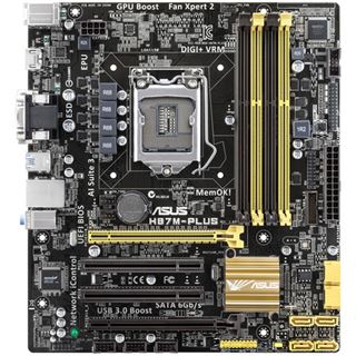 Asus H87M-Plus (C2) Intel H87 So.1150 Dual Channel DDR3 mATX Retail