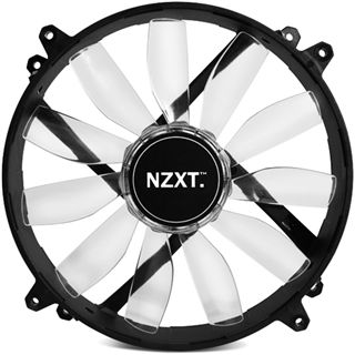 NZXT FZ 200mm 200x200x30mm 700 U/min 20 dB(A) schwarz/transparent