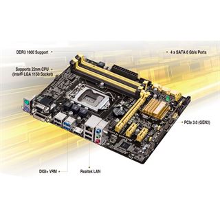 Asus B85M-G (C2) Intel B85 So.1150 Dual Channel DDR3 mATX Retail