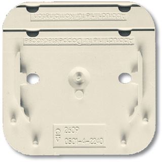 Busch-Jaeger Montageplatte 2-fach 2609 AP