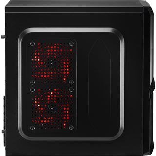 AeroCool V3X Advance Devil Red Edition Midi Tower ohne Netzteil