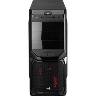 AeroCool V3X Black Edition Midi Tower ohne Netzteil schwarz