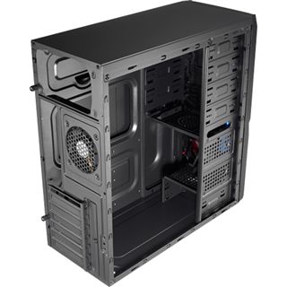 AeroCool V3X Black Edition Midi Tower ohne Netzteil schwarz