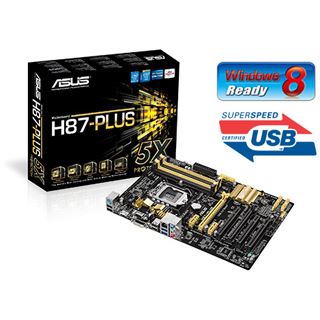 Asus H87-Plus (C2) Intel H87 So.1150 Dual Channel DDR3 ATX Retail