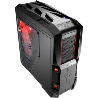 AeroCool GT-S Black Edition Big Tower ohne Netzteil schwarz/rot