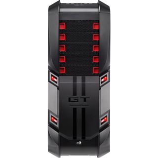 AeroCool GT-S Black Edition Big Tower ohne Netzteil schwarz/rot