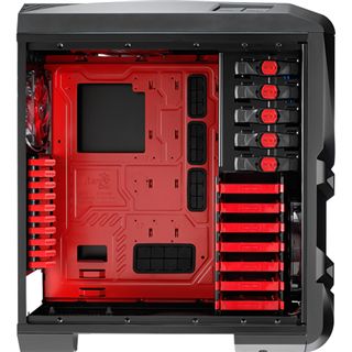 AeroCool GT-S Black Edition Big Tower ohne Netzteil schwarz/rot