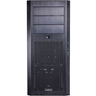 Lian Li PC-10NB Midi Tower ohne Netzteil schwarz