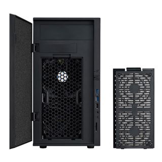 Cooler Master Silencio 352M gedämmt Mini Tower ohne Netzteil
