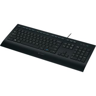 Logitech K280e OEM USB Deutsch schwarz (kabelgebunden)