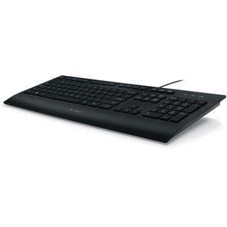 Logitech K280e OEM USB Deutsch schwarz (kabelgebunden)