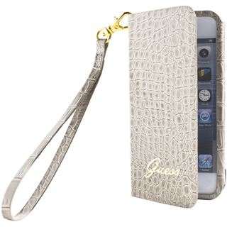 Bigben Interactive GmbH GUESS Leder Flip-Cover für iPhone 5