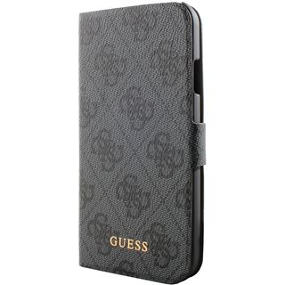 Bigben Interactive GUESS-Leather Klapp-Etui für Galaxy S4 grau