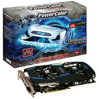 VGA 3072MB PowerColor Radeon HD 7950 PCS+ Aktiv PCIe 3.0 x16