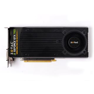 4GB ZOTAC GeForce GTX 760 Aktiv PCIe 3.0 x16 (Retail)