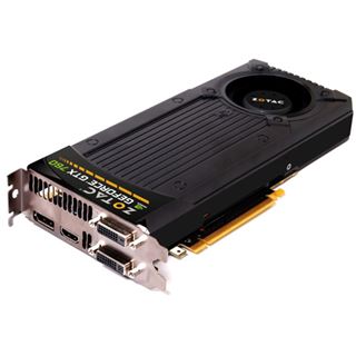 4GB ZOTAC GeForce GTX 760 Aktiv PCIe 3.0 x16 (Retail)