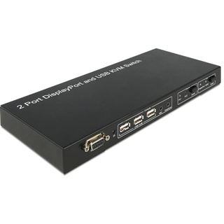 Delock 11367 2-fach Desktop KVM-Switch