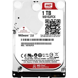 1TB WD Red Plus WD10JFCX 16MB 2.5" (6.4cm) SATA 6Gb/s