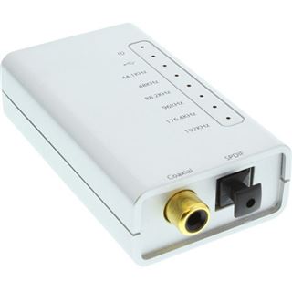 InLine USB HD Audio Adapter f&uuml;r Toslink Signale (33053I)