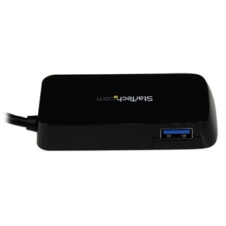 Startech ST4300MINU3B 4-port USB 3.0 extern ohne Netzteil schwarz