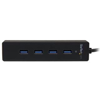 Startech ST4300PBU3 4-port USB 3.0 extern ohne Netzteil schwarz