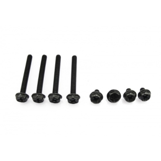 XSPC schwarzes Schrauben-Set 80mm und 120mm Radiatoren