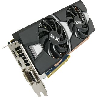 3GB Sapphire Radeon R9 280X Dual-X Aktiv PCIe 3.0 x16 (Full Retail)