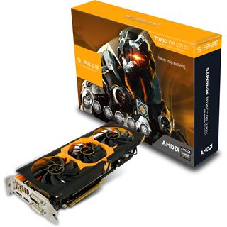 2GB Sapphire Radeon R9 270X Toxic Aktiv PCIe 3.0 x16 (Full Retail)